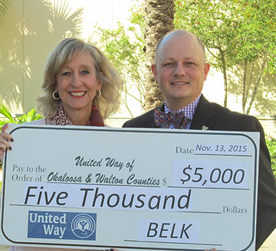 United Way of Okaloosa-Walton Counties - Belk